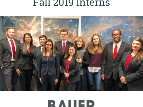 2019 UH Bauer Fall Interns